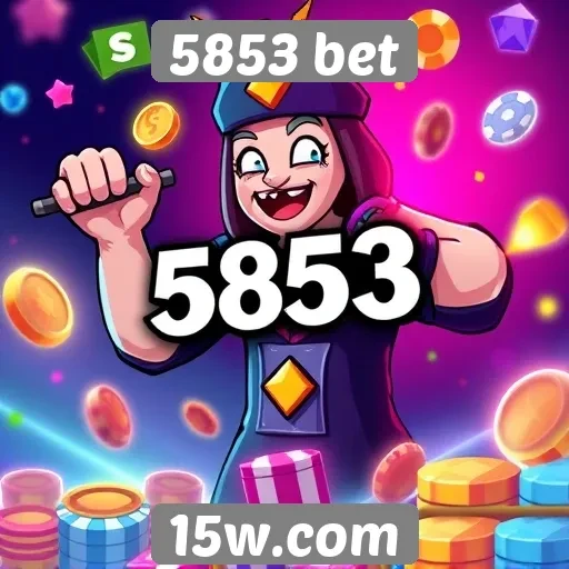 Diversidade de jogos disponíveis na plataforma 5853 bet